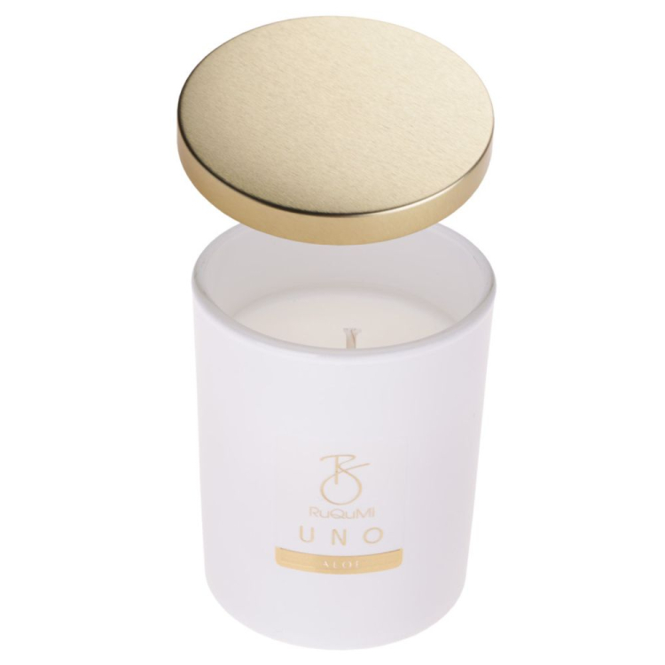 Świeca sojowa zapachowa Ruqumi Uno Aloe 170g